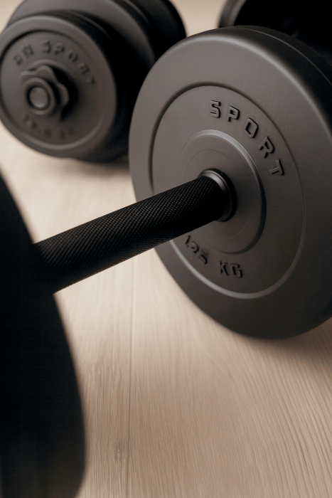 Гантелі набірні Prof sport 2х18 кг із захисним покриттям. 10 років гарантії