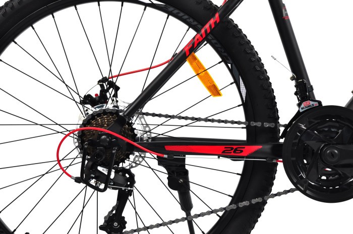 Велосипед CROSSRIDE 26 MTB ST FAITH, Червоний