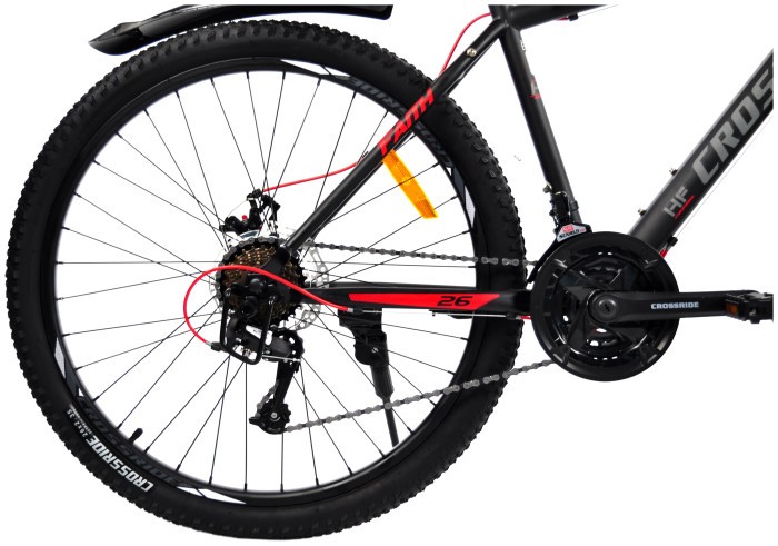 Велосипед CROSSRIDE 26 MTB ST FAITH, Червоний