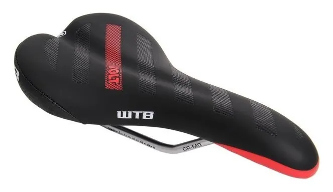 Сідло для велосипеда WTB VOLT RACE 135 Black/red (W065-0401) (Червоний, Чорний)