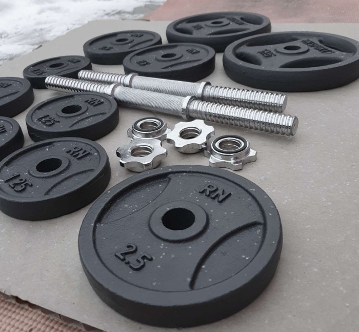 Гантелі розбірні металеві по 16 кг., укр, укр