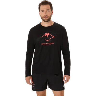 Футболка для бега Asics (2011C987) FUJITRAIL LOGO LS TOP 2025
