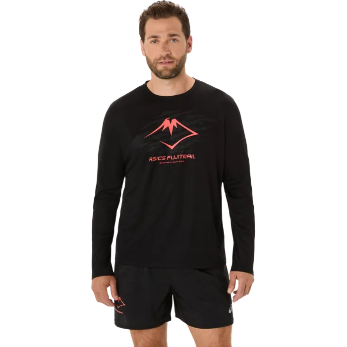 Футболка для бега Asics (2011C987) FUJITRAIL LOGO LS TOP 2025