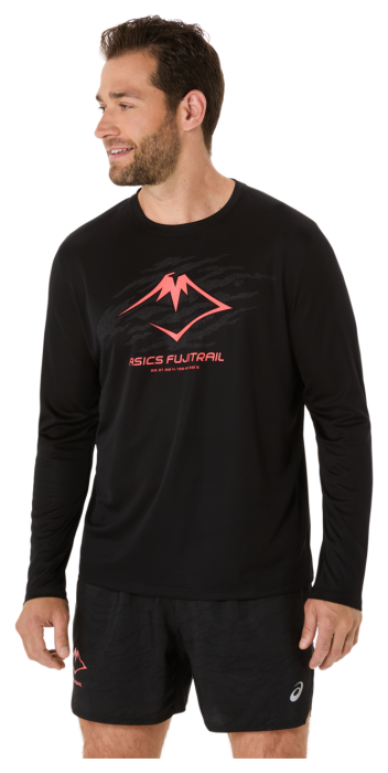 Футболка для бега Asics (2011C987) FUJITRAIL LOGO LS TOP 2025