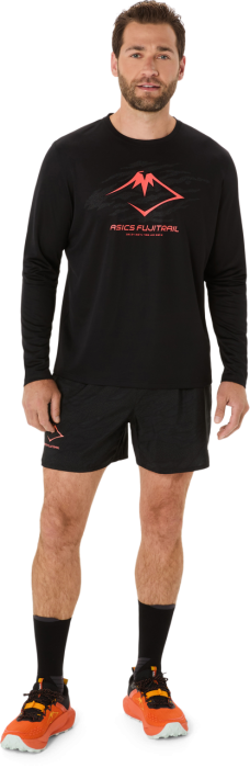 Футболка для бега Asics (2011C987) FUJITRAIL LOGO LS TOP 2025
