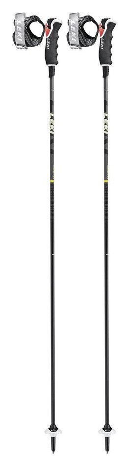 Палки для горных лыж Leki CARBON 11 3D 120см Black/neon yellow/white (65067881-WRH)