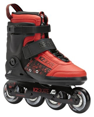 Роликовые коньки для взрослых K2 IL CAPO M 45 (11.5US) 295мм Black/red (3040003) O