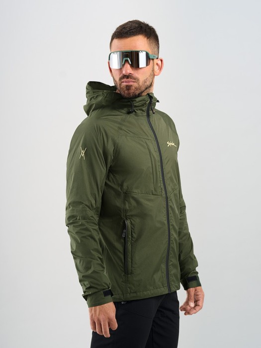 Куртка Spiuk All Terrain Waterproof мужская зеленая 3XL