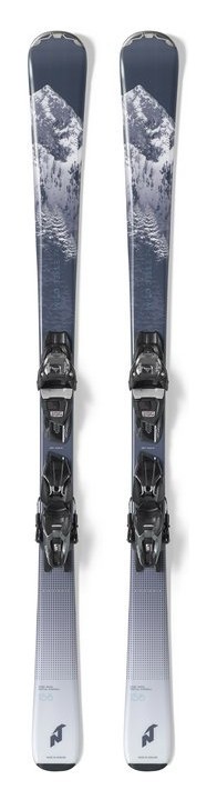 Лежи горные комплект Nordica WILD BELLE 74 W+TP2C-10 FDT 144см Grey/white (0A1272SB) WRH