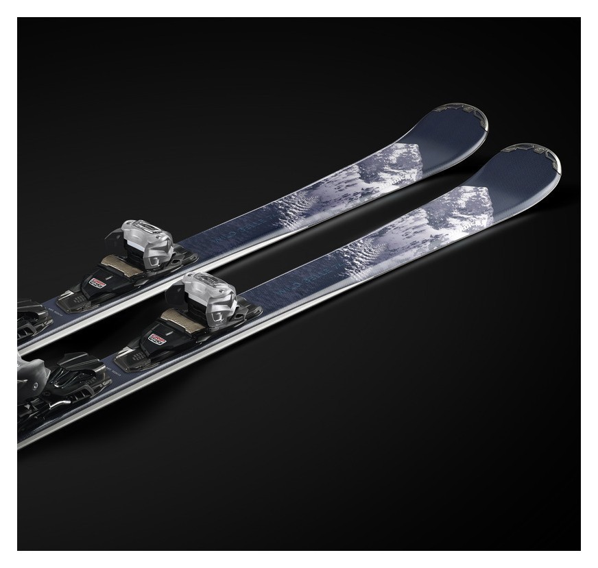 Лежи горные комплект Nordica WILD BELLE 74 W+TP2C-10 FDT 144см Grey/white (0A1272SB) WRH