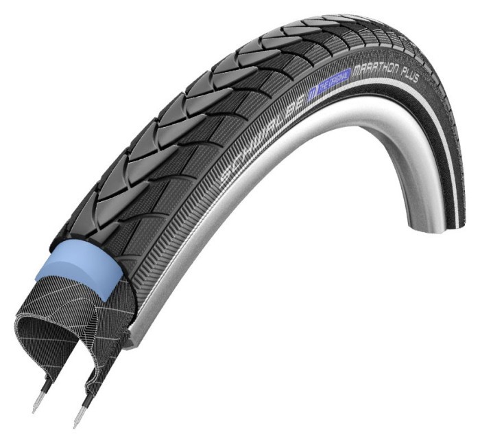Покришка 28x1.25 700x32C (32-622) Schwalbe MARATHON PLUS S-Guard Performance B/B+RT HS440 EC, 67EPI