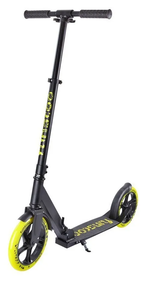 Самокат Funscoo 230 Black/Yellow (RT-Y230-15) (Чорно-жовтий)