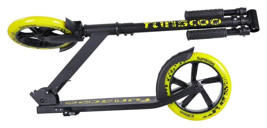 Самокат Funscoo 230 Black/Yellow (RT-Y230-15)