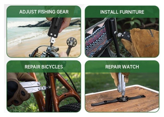 Набір біт для NexTool Flagship Captain та Pocket tool, укр, укр