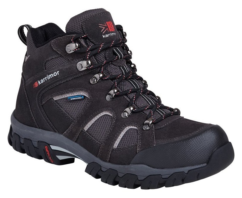 Ботинки трекинговые мужские Karrimor BODMIN MID 4 WEATHERTITE M 44 (10.0UK) Dark brown (K748-DKB)