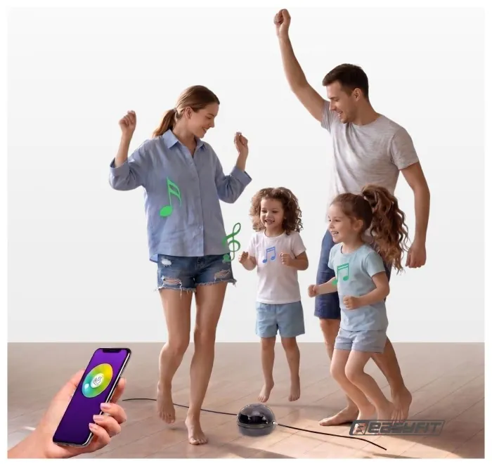 Інтелектуальна музична скакалка EasyFit SmartJump + пульт керування