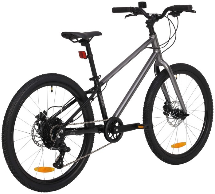 Велосипед 24" Pride GLIDER 4.2 2025 темно-сірий