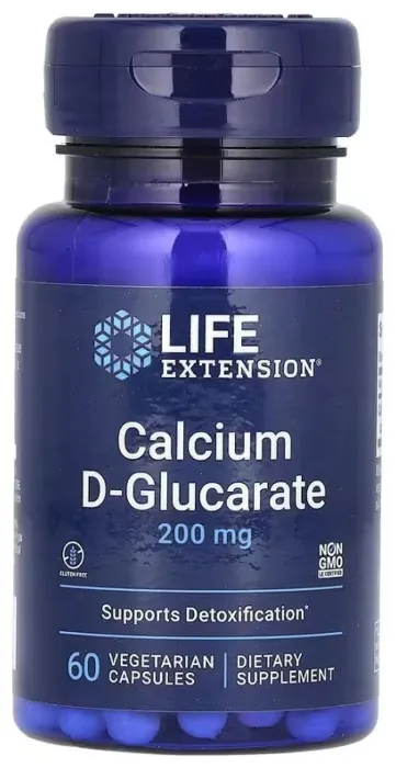 Calcium D-Glucarate 200mg - 60 vcaps