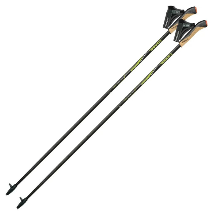 Палиці для скандинавської ходьби Gabel FX-75 Snake Carbon 105 Dual Spike, укр, укр