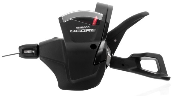 Манетка ліва L2/3 чорн. SHIMANO Deore SL-M6000, укр