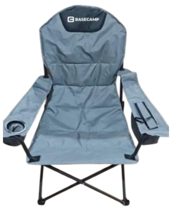 Кресло кемпинговое BaseCamp Relax, 86х71х109см, Grey
