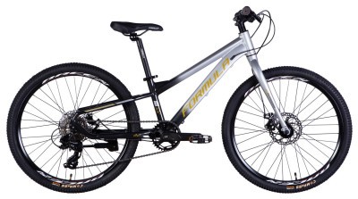 Велосипед уцінений AL 24" Formula F-1 DD CS рама-11" сріблясто-чорний 2026