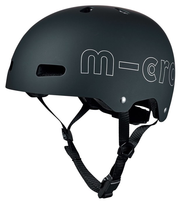 Захисний шолом MICRO - ЧОРНІЙ (52-56 cm, M)