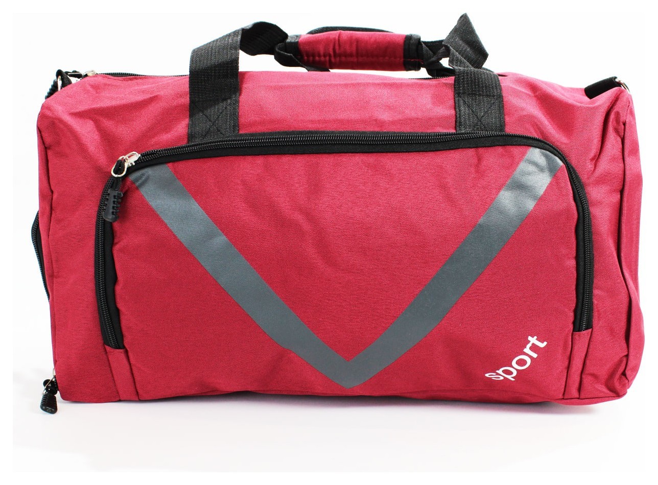Сумка для спорта и фитнеса (универсальная) (616) Bavar Sport (красный)