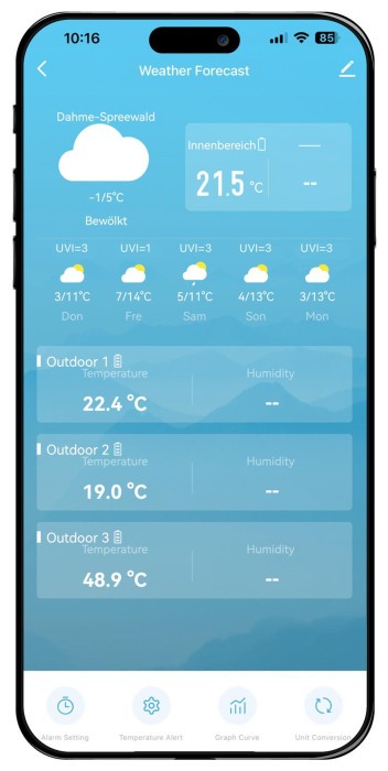 Метеостанция Technoline Tuya Smart/SmartLife WD3035 White (WD3035)