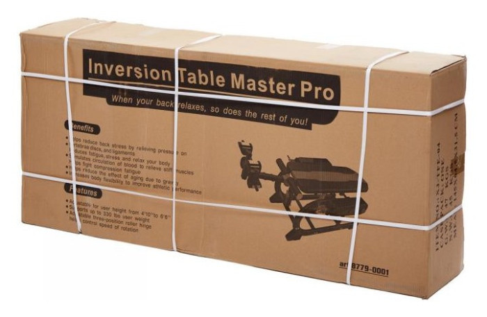 Профессиональный инверсионный стол Fit-On Master Pro с двигателем, код: 8779-0001