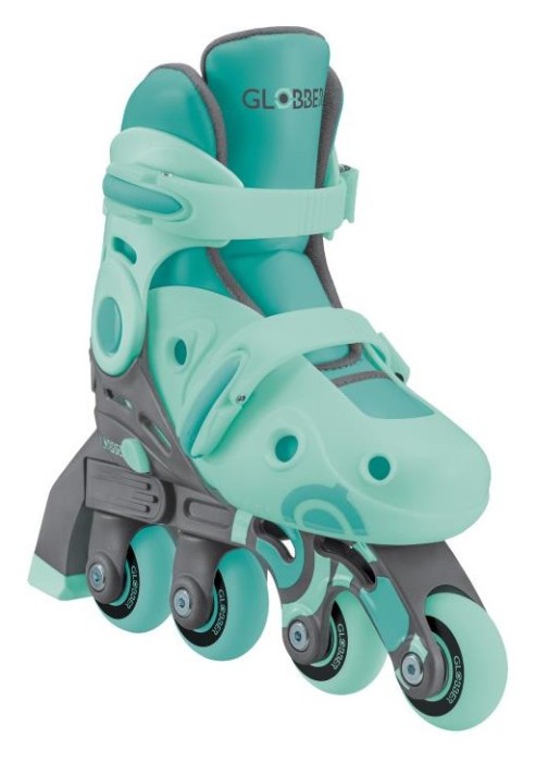 Роликові ковзани GLOBBER 2в1 м'ятно-зелені р.30-33, до 60кг, 5+, укр, укр