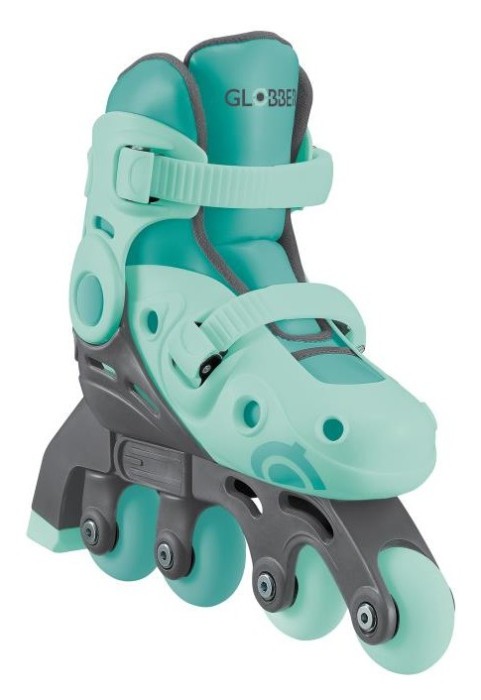 Роликові ковзани GLOBBER 2в1 м'ятно-зелені р.30-33, до 60кг, 5+, укр, укр