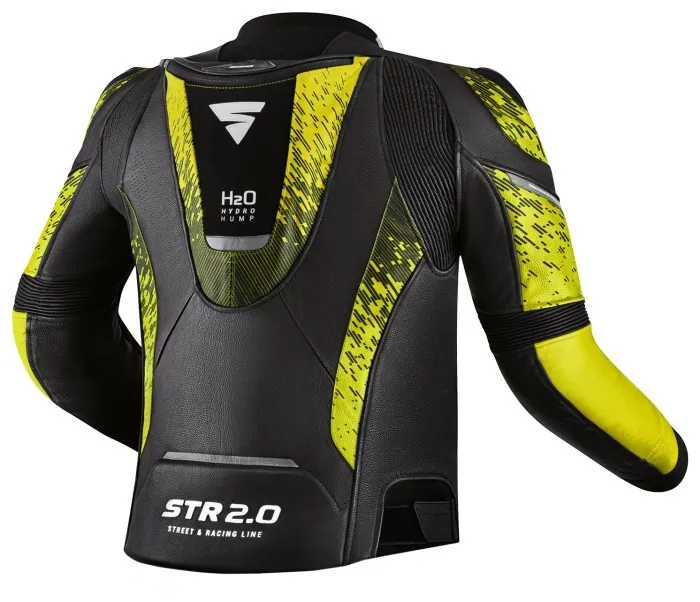 Мотокуртка Shima STR 2.0 Black/Yellow L