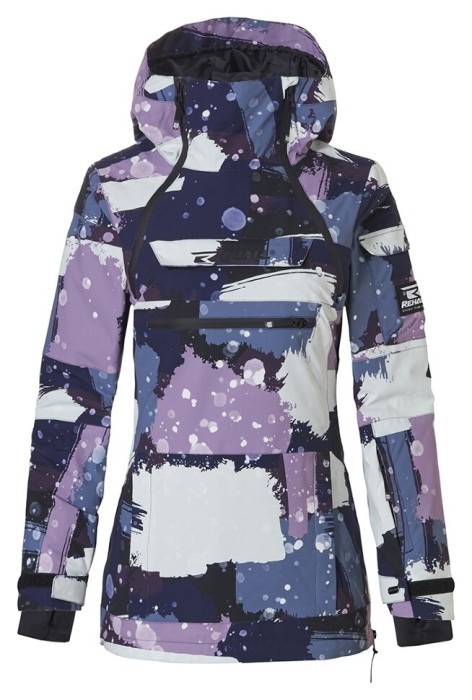 Куртка Rehall Vie для жінок 2024 camo abstract lavender, укр, укр