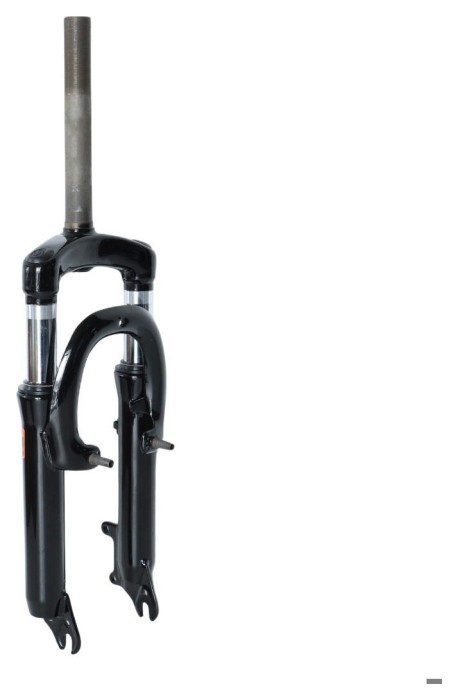 Вилка 20" Амортизаційна Сталь 1" disc/v-br різьб. під ексцентрик шток-185мм travel-100мм FSD чорний, укр, укр