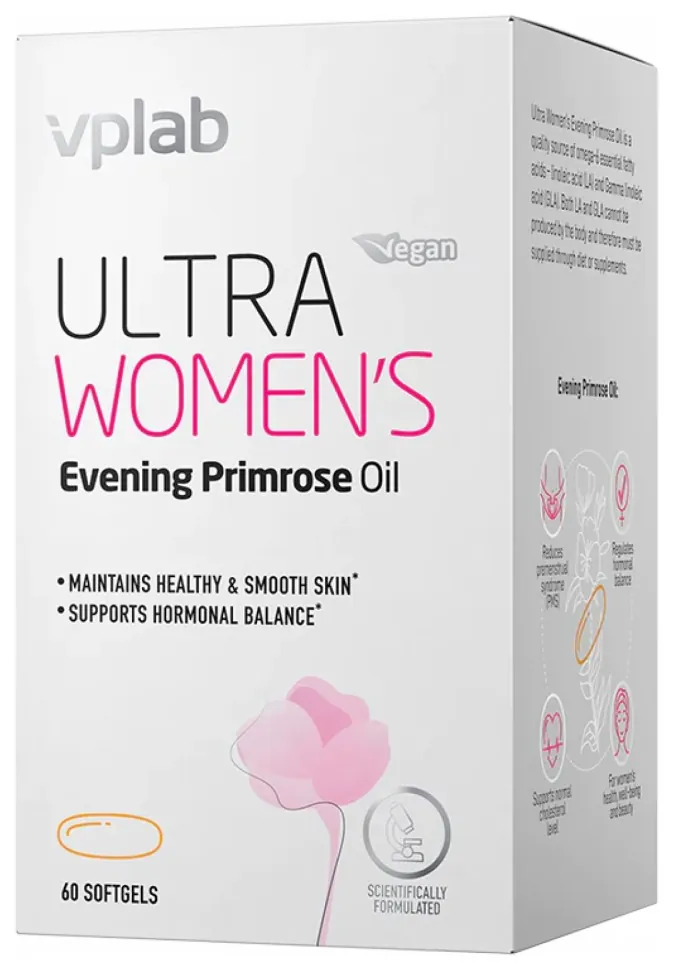 Ultra Women's Evening Primrose oil - 60 softgels