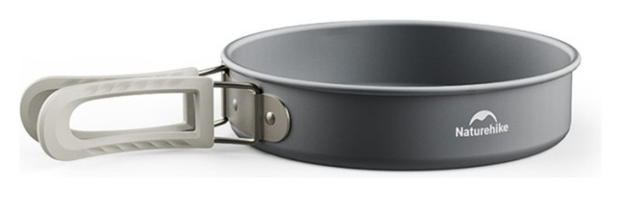 Набір посуду (каструля, сковорідка, чайник) Naturehike CNK2450CF010, алюміній