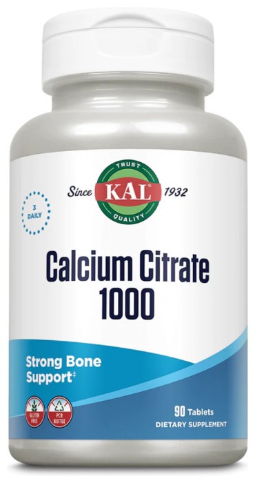 Calcium Citrate 1000mg - 90 tabs
