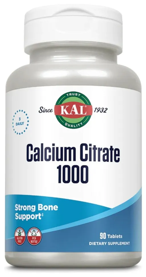 Calcium Citrate 1000mg - 90 tabs