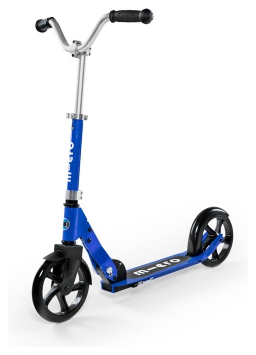 Самокат MICRO серії "Cruiser" - СИНІЙ (до 100 kg, 2-х колісний), укр, укр