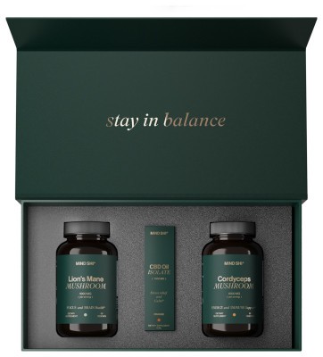 MIND SHI Mushroom+CBD Oil Premium Box