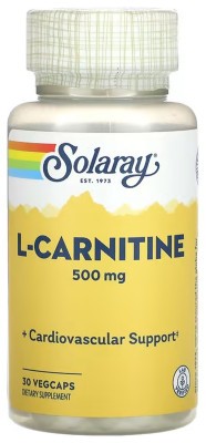 L-Carnitine Free Form 500mg - 30 vcaps