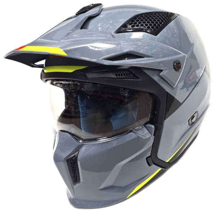 Мотошолом MT STREETFIGHTER SV S Solid A22 Gloss Grey ECE2206