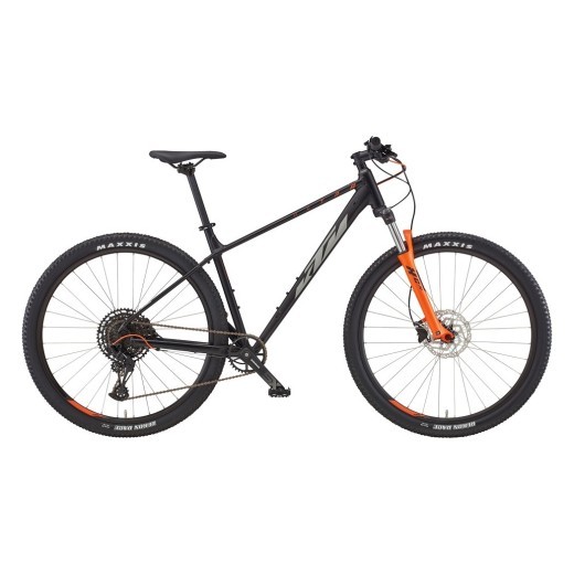 Велосипед KTM ULTRA FUN 29 &quot; рама XL/53, чорний матовий (сіро-помаранчевий), 2022 — 