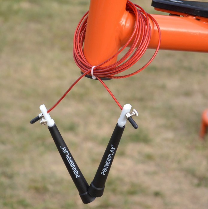 Скакалка швидкісна PowerPlay 4202 Ultra Speed Rope Червона (2,9m.)