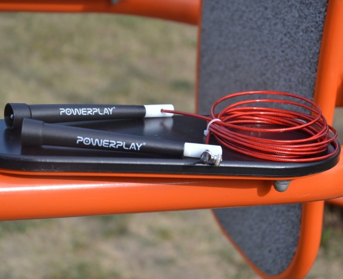 Скакалка швидкісна PowerPlay 4202 Ultra Speed Rope Червона (2,9m.)