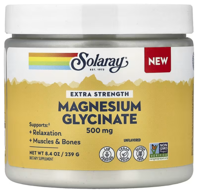 Magnesium Glycinate Powder 500mg - 239g