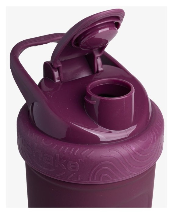 Шейкер спортивний SmartShake металевий Reforce Stainless Steel 30oz/900ml Deep Rose