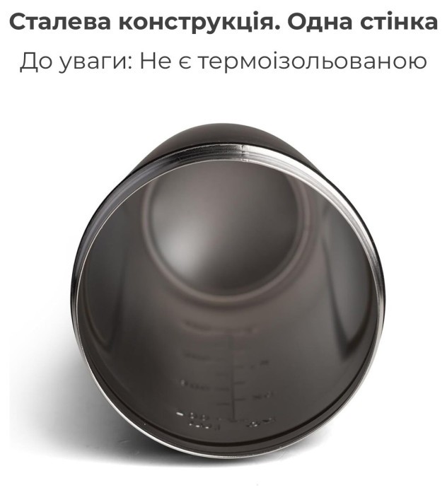 Шейкер спортивний SmartShake металевий Reforce Stainless Steel 30oz/900ml Deep Rose