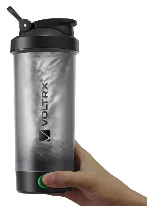 Шейкер спортивний електричний VOLTRX Merger 700 мл. Black